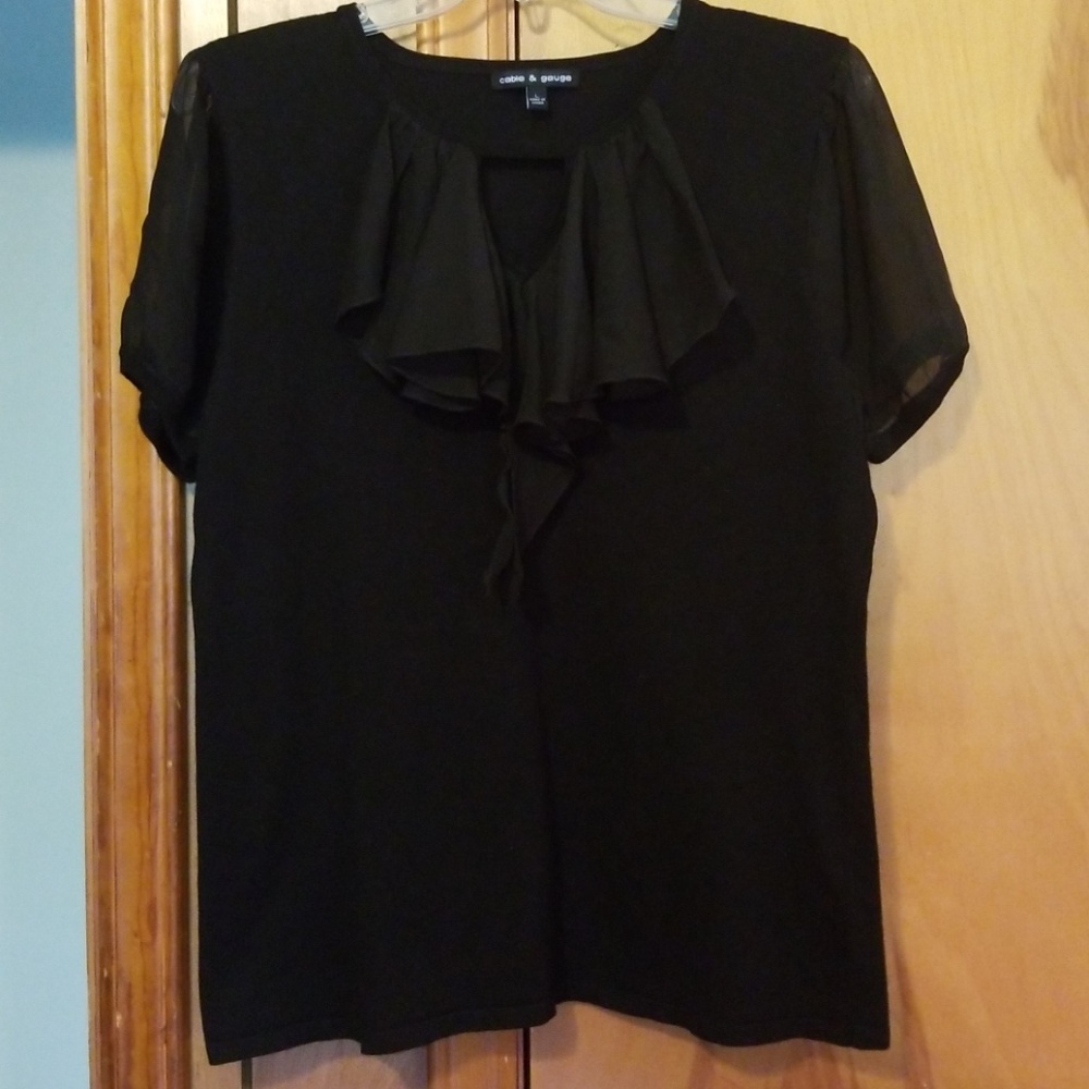 Cable & gauge woman's top
